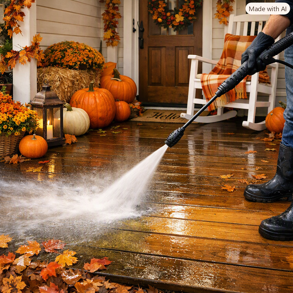 Porchside Power Washing Porch only